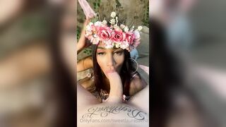 Laura Saenz Blowjob With Cumshot In Costume POV