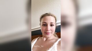 TS Bella Close Up Masturbation With Sex Toy