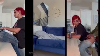 YourPlayBunny Blowjob On The Couch And Hard Fuck In The Kitchen
