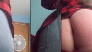 LilWolfy69 Spanking Ass On Homemade Cam