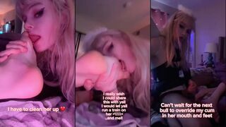 Soapyfate Cumshot On Feet Of Sleeping Friend