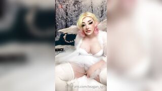 Teagan Tgirl Masturbates In Costume