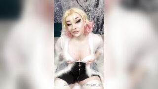 Teagan Tgirl Masturbates In Costume