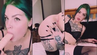 Bibibratx brincadeira anal com dildo