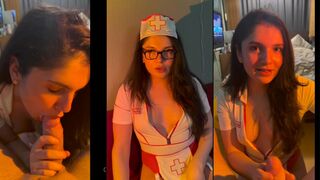 Elizabethstewart Blowjob In Nurse Costume POV