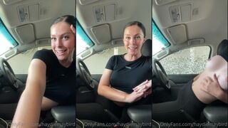 Haydie May Bird se masturbe dans la station de lavage