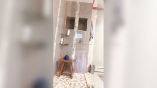 Lushianafitness Standing Masturbation In The Shower