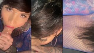 Megan Sexsymbol Blowjob And Hard Anal In Fishnet