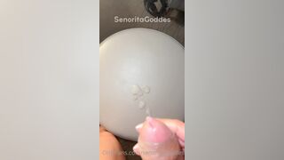 Senorita Goddes Masturbates With Cumshot On The Chair