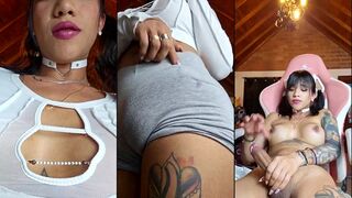 Melissa Caro Mejia Masturbates With Cumshot On Live Cam