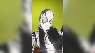 Melissa Caro Mejia Masturbates In Costume