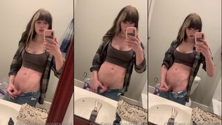 Natalia64 Standing Masturbation In The Bathroom