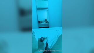 Majurmaia Late Night Masturbation With Cumshot POV