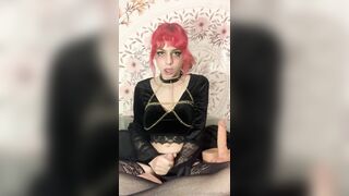 Redhead CD Bell Rides Rubber Sex Toy