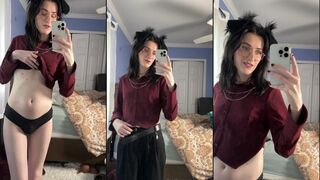 Annie Dro Teasing In Sexy Dress