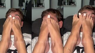 Lucky Guy And The Feet Of Kylie Haale