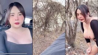 Yoshi Nichada Getting Blowjob Then Fucked in Forest