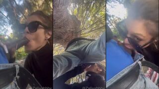 Zaliyahbby pompino rischioso al parco