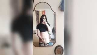Pretty Little Iris Teasing With Mirror Play