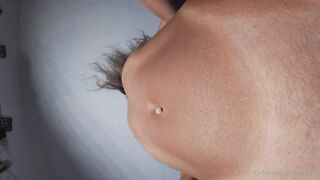 Stella Samore Standing Masturbation With Cumshot Close Up