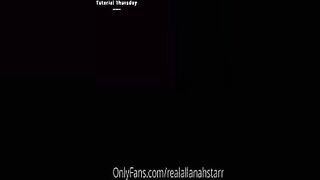 Allanah Starr Ball Sucking Tutorial