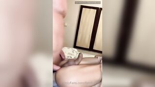 Fembabyth Interracial Sextape And Masturbation