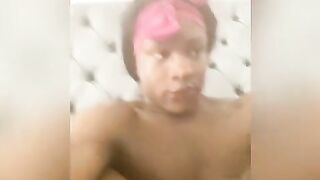 Milan Dior Self Sucking Her Big Black Cock