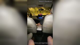 Coco Lee Gets Risky Public Handjob in Uber