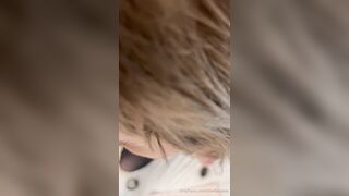Bella Bates Blowjob In Stockings POV