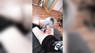Femboy Hami Sissy Training For Blowjob