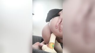 Fantasy Dildo Ride With Femboy Hami