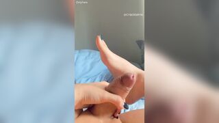 Cybersiryn Cumshot And Foot POV