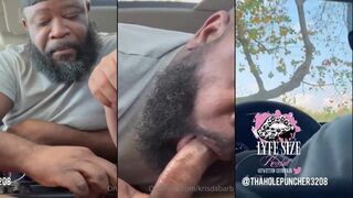 Kendoll Gets Blowjob In The Car