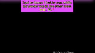 Luma Lavont Risky Masturbation With Cumshot