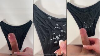 Alaska Hotmess Cum Tribute On Lingerie POV