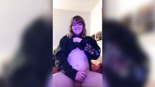 Cumbrain Amateur Masturbation With Tits Flashing