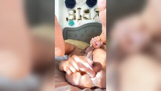 ThePrettiestForeignFromX Messy Anal Play With Dildo