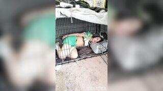 Caileykatts Gets Out Of The Cage For Cosplay Blowjob POV