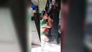 Caileykatts Gets Out Of The Cage For Cosplay Blowjob POV
