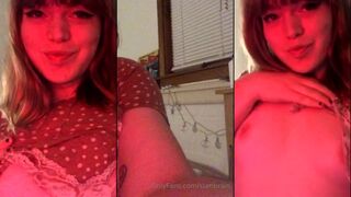 Cumbrain Tits Flashing With Close Up