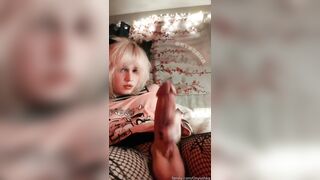 Neko Onyushka Masturbates With Dick Close Up