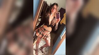 Bennie Bunny Dildo Anal Play In Fishnet Stockings