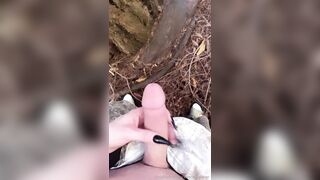 Cadence Caliber Outdoor Masturbation POV