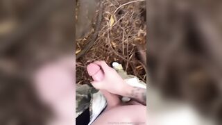 Cadence Caliber Outdoor Masturbation POV