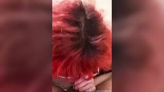 Redhead Dino Nuggiess Blowjob With Deepthroat POV
