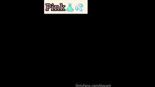 Luma Lavont Kinky Masturbation In Pink