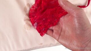 Alaska Hotmess Cum Tribute On Sexy Lingerie POV