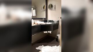 Caileykatts Pet Play In The Bathroom