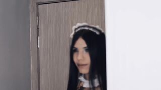 Megan Lopez In Maid Costume