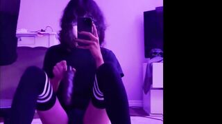 Kittykaz Halloween Mirror Play